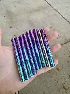 blue to purple fade